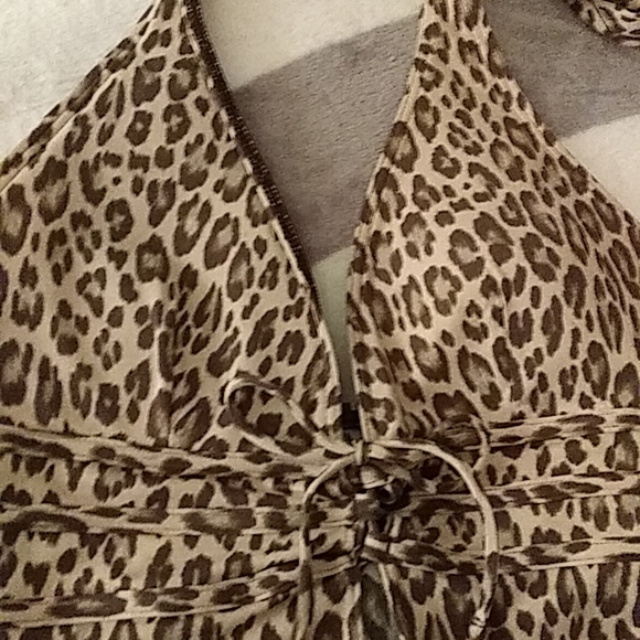 Tommy Bahama Animal Print One Piece Swimsuit. Size/Taille 12. Gorgeous Swim - Picture 3 of 4